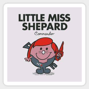 Little Miss Shepard Sticker